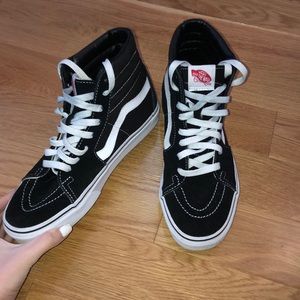 Black High Top Vans